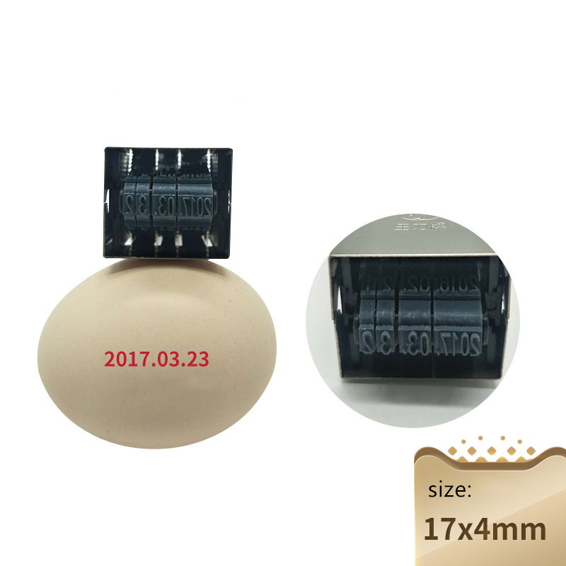 Portable Date Stamps For Egg S - огляд і ціна Rubber Date Stamp