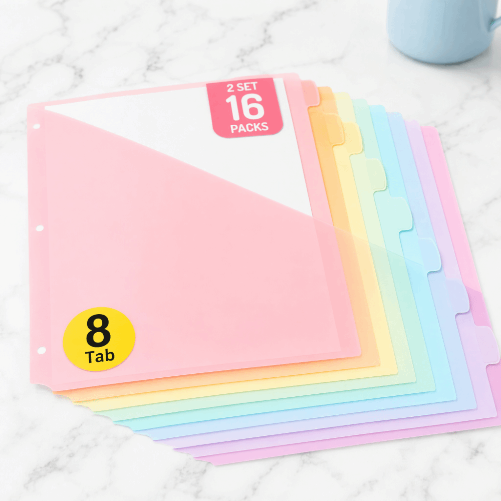 Durable Binder Dividers Plasti - огляд і ціна Tab Divider A4