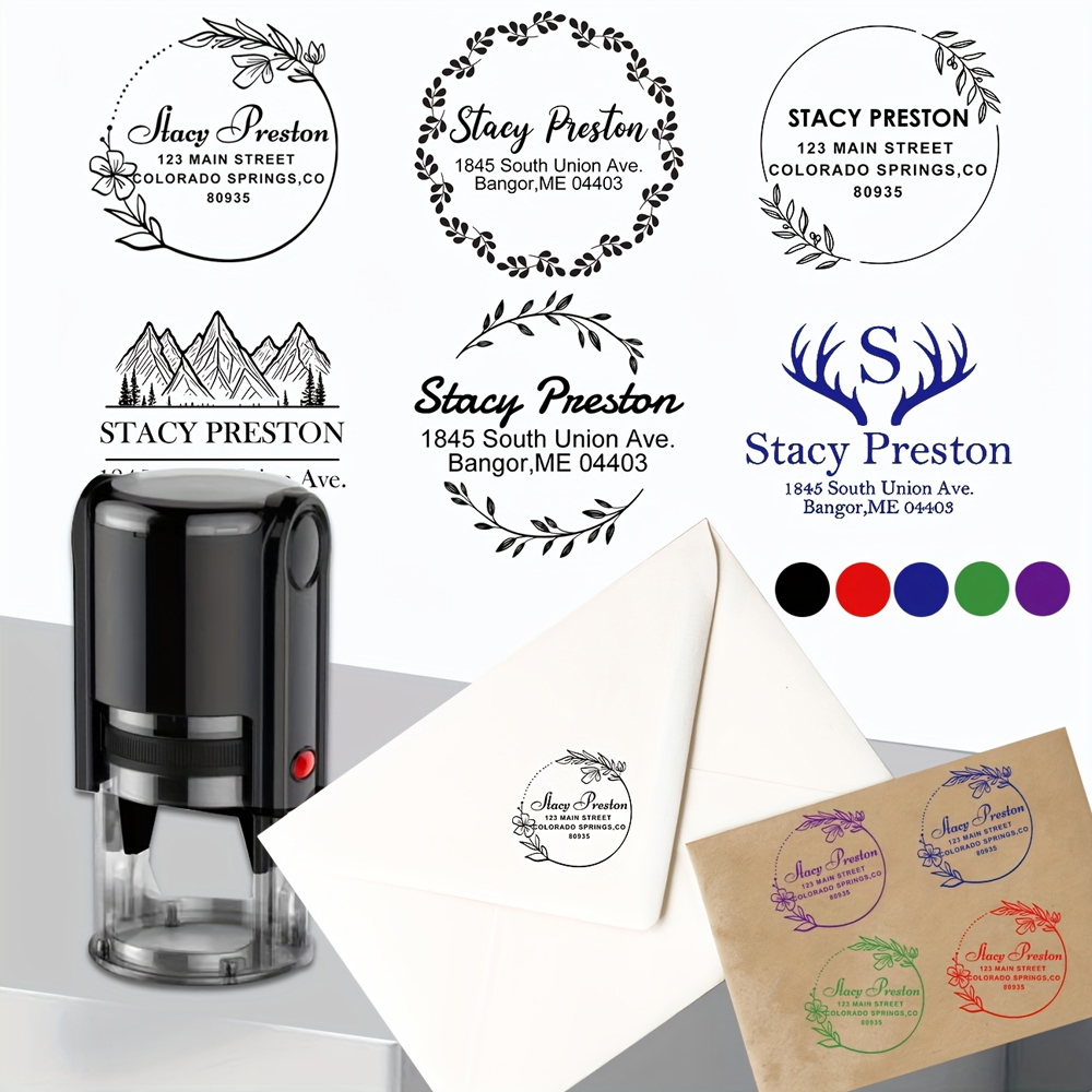 Custom Stamp Personalized Self - огляд і ціна Rubber Date Stamp