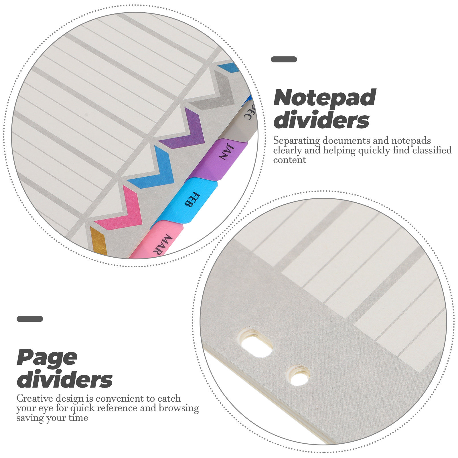 12Sheets Index Binder Dividers - огляд і ціна Tab Divider A4