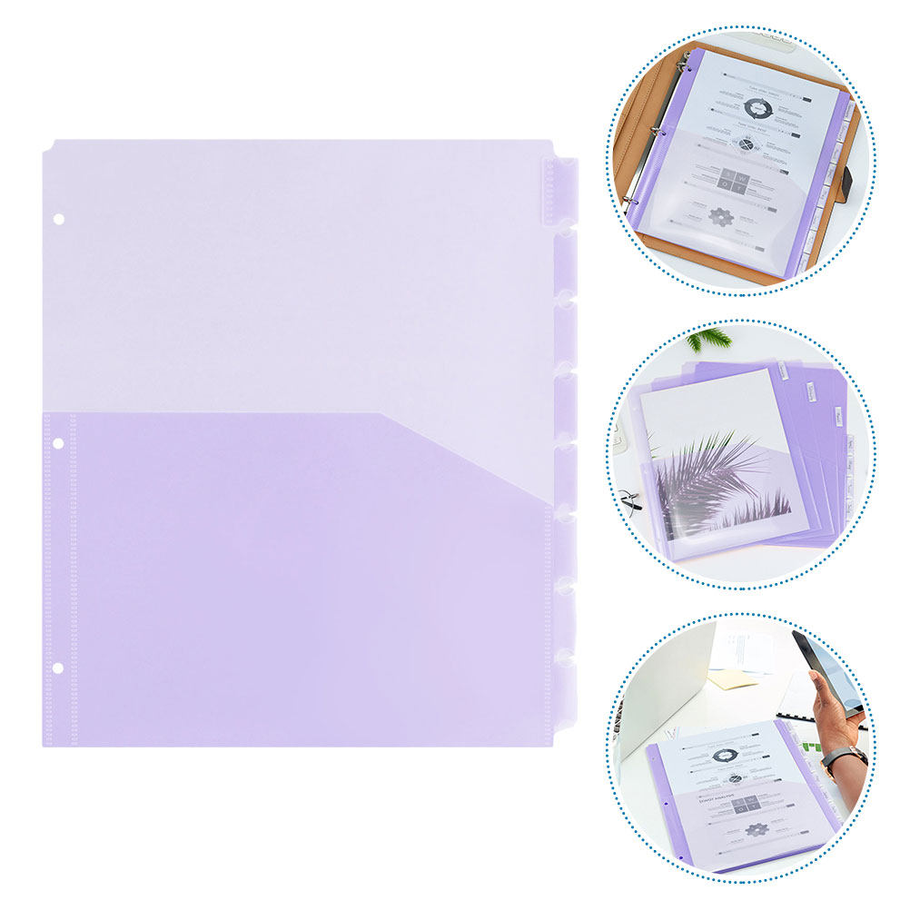 2Sets A4 Plastic Binder Divide - огляд і ціна Tab Divider A4
