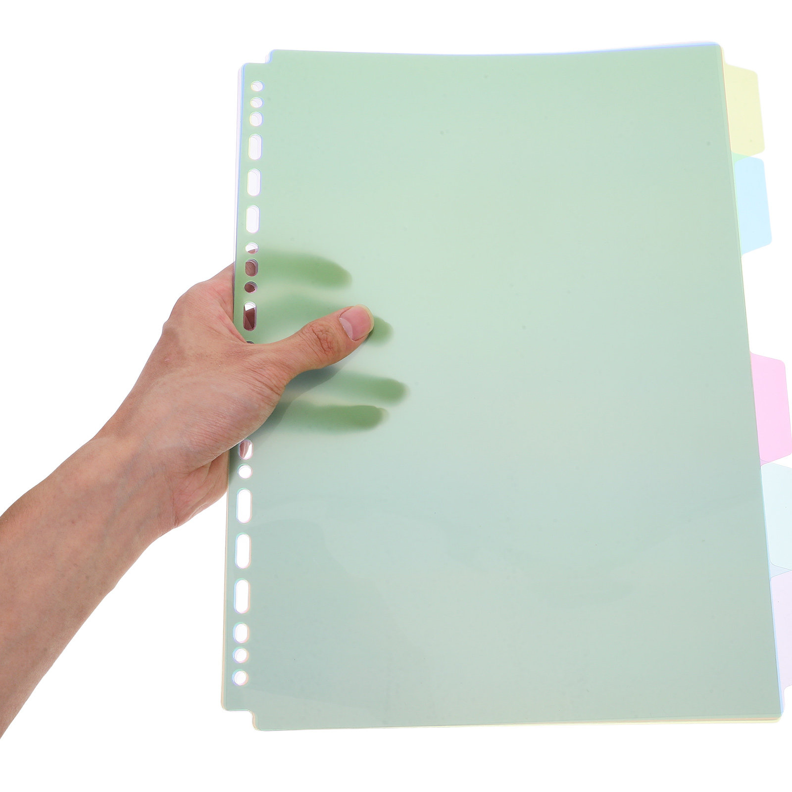 6Pcs Plastic Tabbed Binder Div - огляд і ціна Tab Divider A4